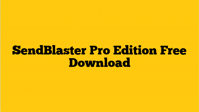 download sendblaster